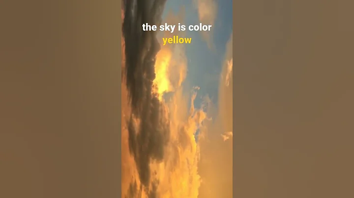 omg! THE SKY IS YELLOW #shorts - DayDayNews