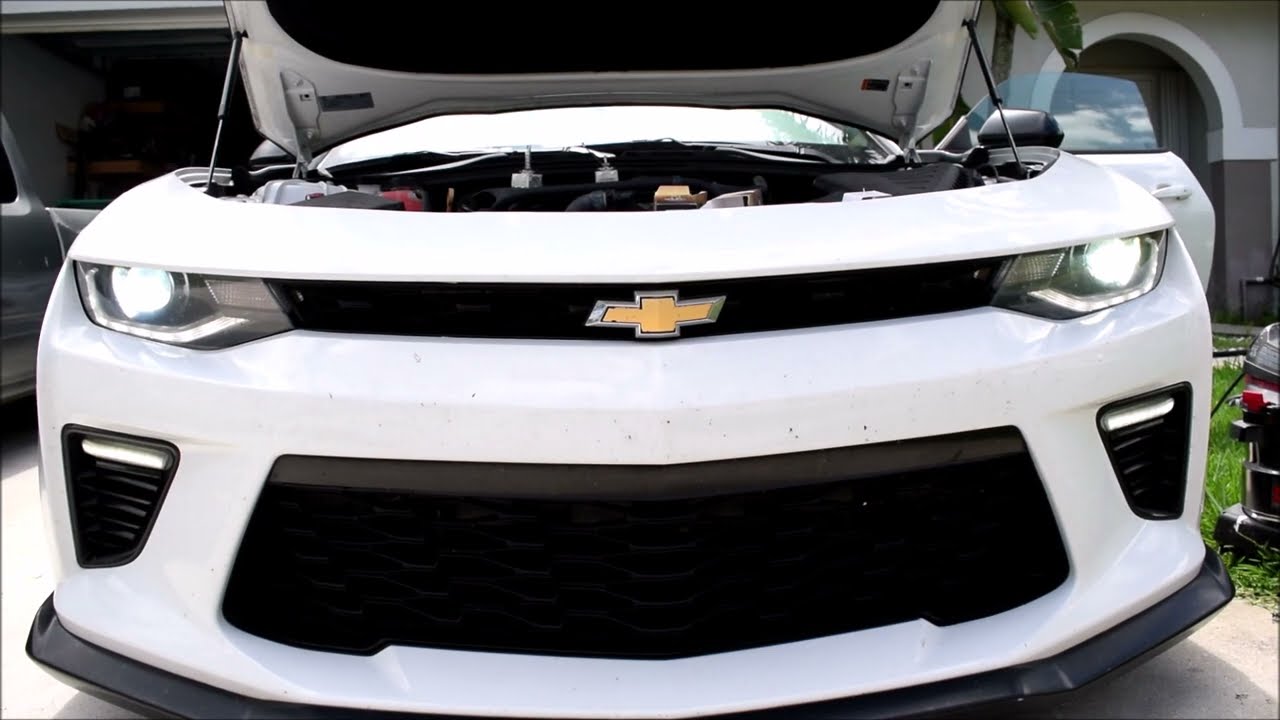 Camaro SS Headlight bulb replacement