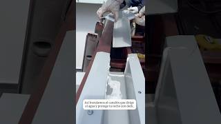 Así instalamos un canalón de desagüe, para un techo con deck
