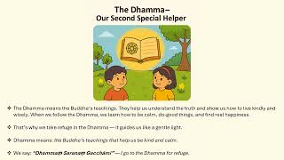 Three Jewels of Buddhism - The Buddha, The Dhamma and The Sangha