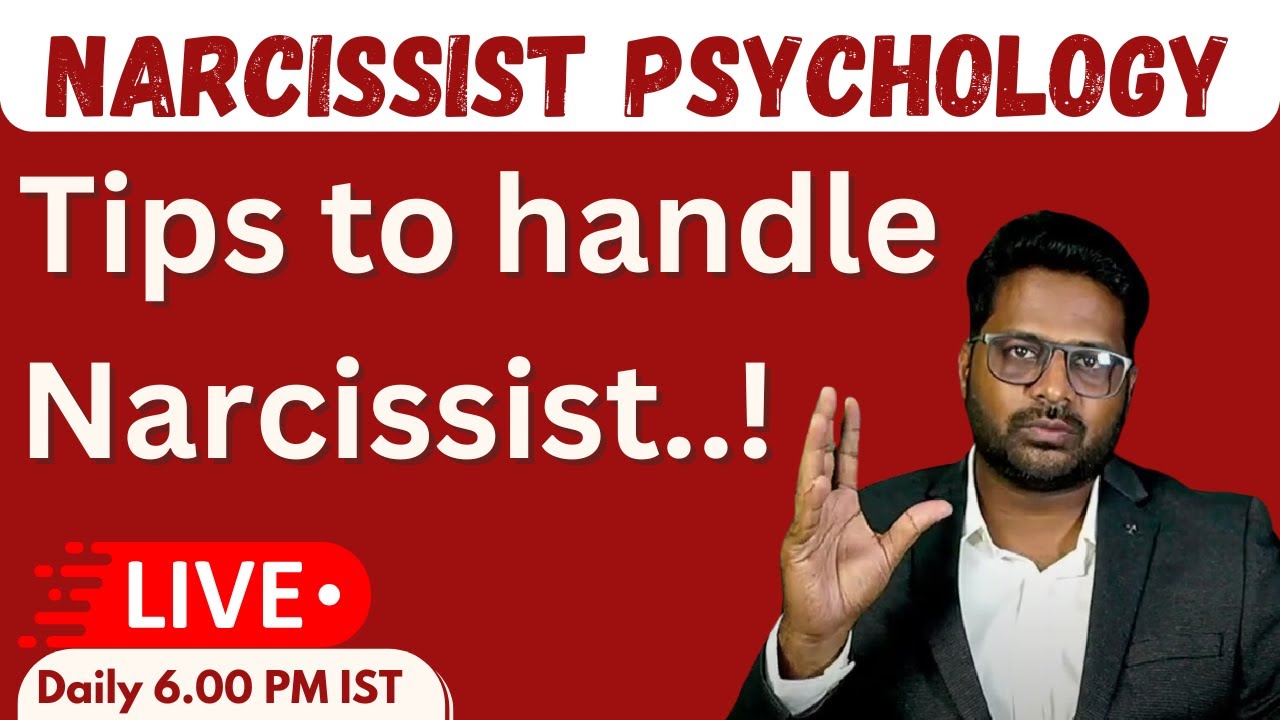 Tips to Handle A Narcissist | Do these and you'll see some improvement!