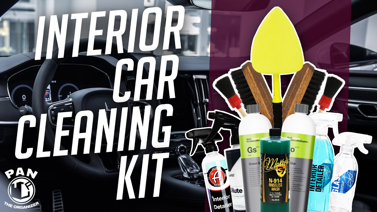 FULL CAR INTERIOR CLEANING KIT - Su SafeUp Interior Car Detailing Kit  Review 