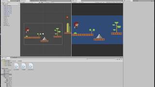 Unity 2D Platform Game 13: Getting the camera to follow
