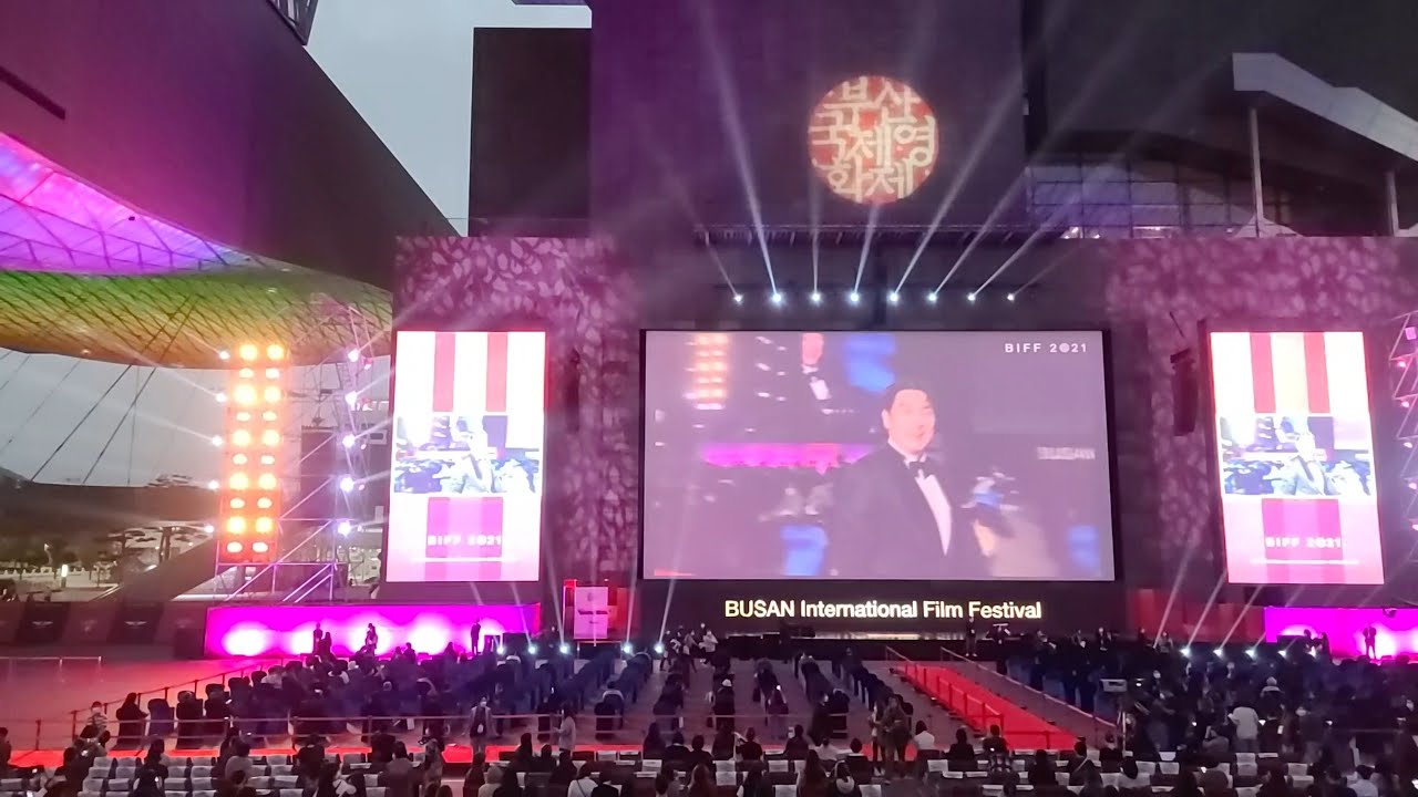 Busan international film festival.The closing ceremony of BIFF2021 부산 국제영화제 폐막식