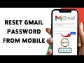 How To Reset Gmail Password From Mobile | Recover Gmail Account Password On Android 2026