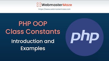 PHP OOP Class Constants