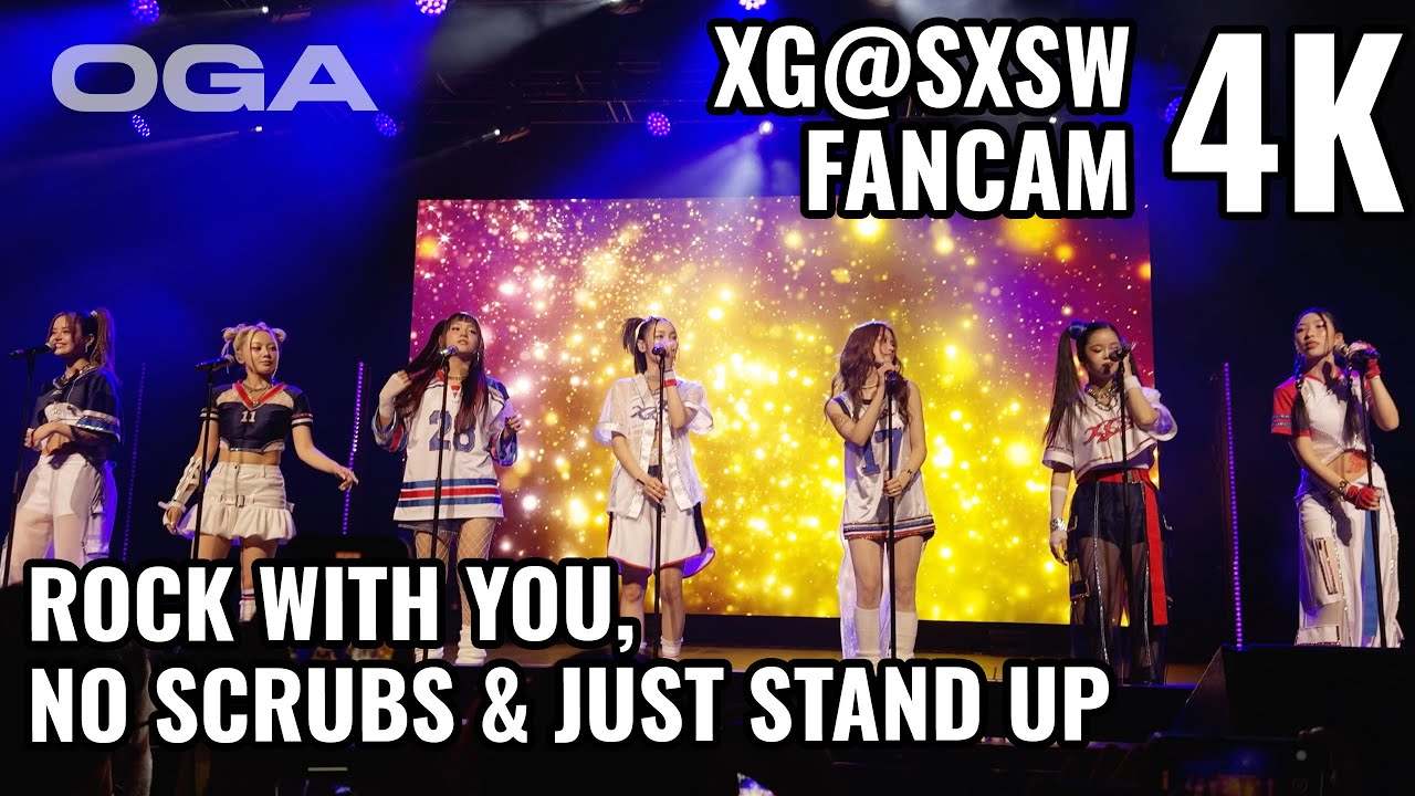 [4K 30FPS] XG - Rock With You, No Scrubs, Just Stand Up! (Billboard SXSW Sydney Fancam)