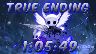 Hollow Knight True Ending NMG speedrun in 1:05:49 [Former WR]