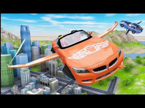 Flying Car Extreme Simulator - Flying Car Simulator Game | Android Gameplay