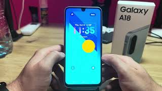 Samsung A18: كيفية إضافة الكشاف إلى شاشة القفل screenshot 5