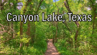 Hiking Guadalupe River Trail, New Braunfels, Texas March 2020 Guadalupe River Trail