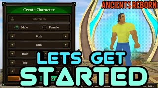 Let's get started - Ancients Reborn MMORPG screenshot 3