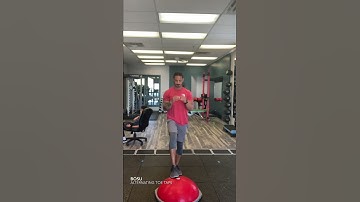Bosu - toe taps