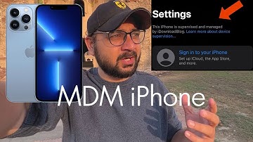 What are the MDM iPhones? By Zubair Raz
