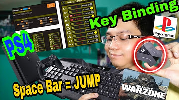 How to customize the keybinds on keyboard and mouse on PS4 with Redragon eris converter