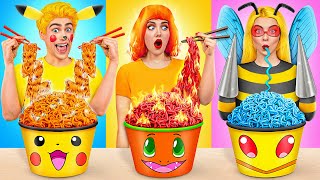 Tantangan Makan Pokemon| Pokemon Di Kehidupan Nyata Multi DO Challenge