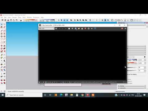 SKETCHUP VRAY BLACK RENDER SOLVED