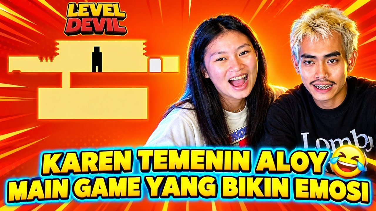 ALOY DI TEMENIN KAREN MAIN GAME YANG BIKIN DARAH TINGGI 🤣