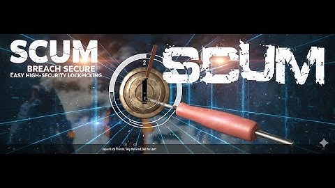 🔥 SCUM Cheats 🔥 | External ( Easy Unlock & Works on latest SCUM Update