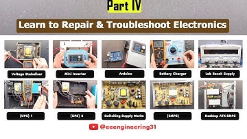 Learn to Repair & Troubleshoot Electronics