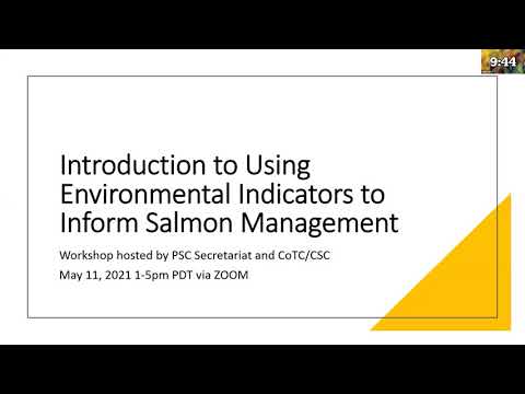 Introduction to Using Environmental Indicators to Inform Salmon Management