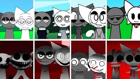 Incredibox - Sprunki but MIX GRAY and WENDA in ALL Different Mods