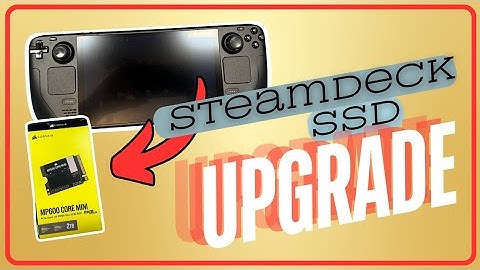Steam Deck OLED SSD Upgrade Made Easy