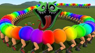 WHAT IF HungryWorm Phase 3 MUTATED INTO A ROBLOX GLUTTONOUS WORM?! | Garry's Mod screenshot 3