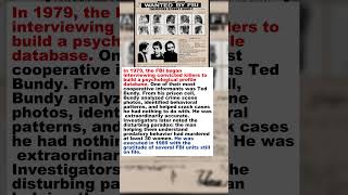 Ted Bundy Helped the FBI Catch Serial Killers From His Prison Cell. #shorts #darkhistory