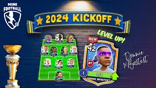 Mini Football - 2024 Kickoff Tournament! New Ultra Legendary Donnie Mfastest! Level Up! screenshot 1