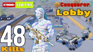 48 kills!😈 New PUBG gameplay Rush with ultimate mummy😍 PUBG Mobile