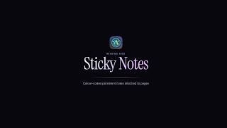AssisT - How To - Sticky Notes