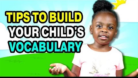 4 YEAR OLD  Vocabulary for kids with pictures