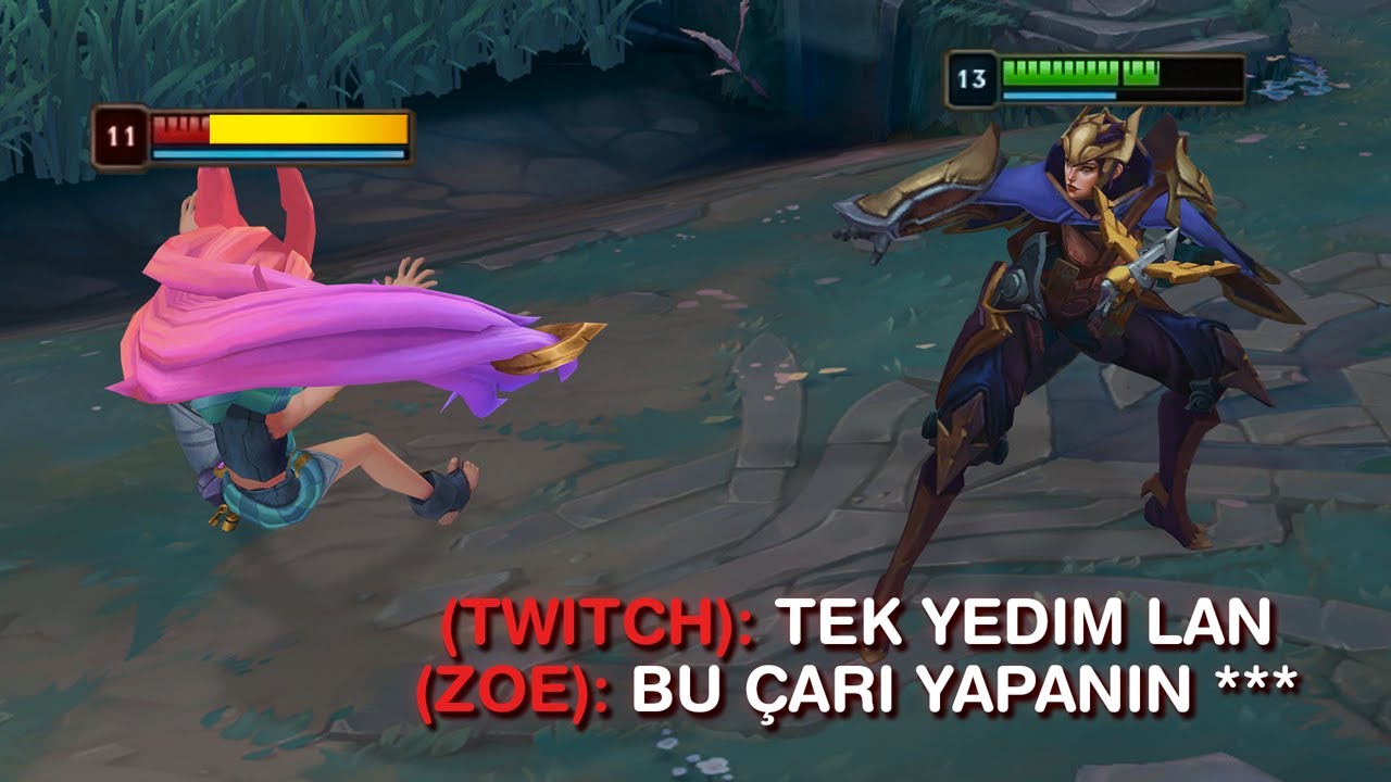 bunu yaparsan RAKİPLERİN BİRAZ KIZABİLİR. UCUBE QUİNN MİD