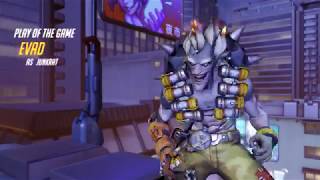 Overwatch Junkrat sextuple kill (teamkill)