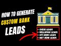How to generate custom bank leads  sms spamming