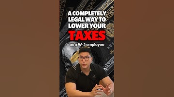 Legal Loopholes to Lower Taxes as a W2 Employee Part 1#w2employee #sidetips #moneytips #smartmoney
