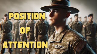 Army Drill Sergeant Module 1 Position of Attention