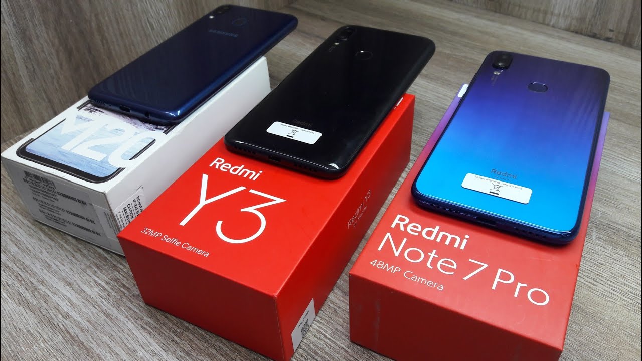 Redmi Note 7 Pro vs Redmi Y3 vs Galaxy 