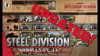 UPDATED! 12th SS-Panzer (Hitlerjugend) - Steel Division: Normandy 44 Battlegroup Overview #2