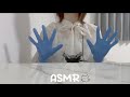 ASMR ゴム手袋の音