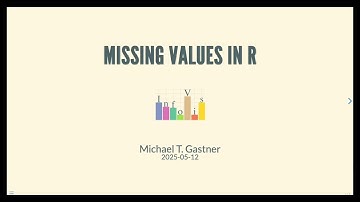 Introduction to R: 2. Missing Values