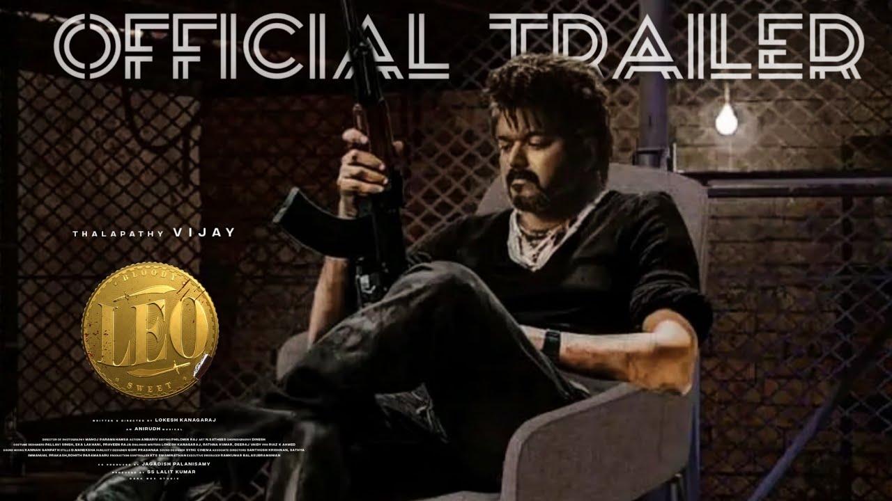 OFFICIAL - LEO Trailer Update Today 5pm 🔥 | Thalapathy Vijay | Lokesh Kanagaraj