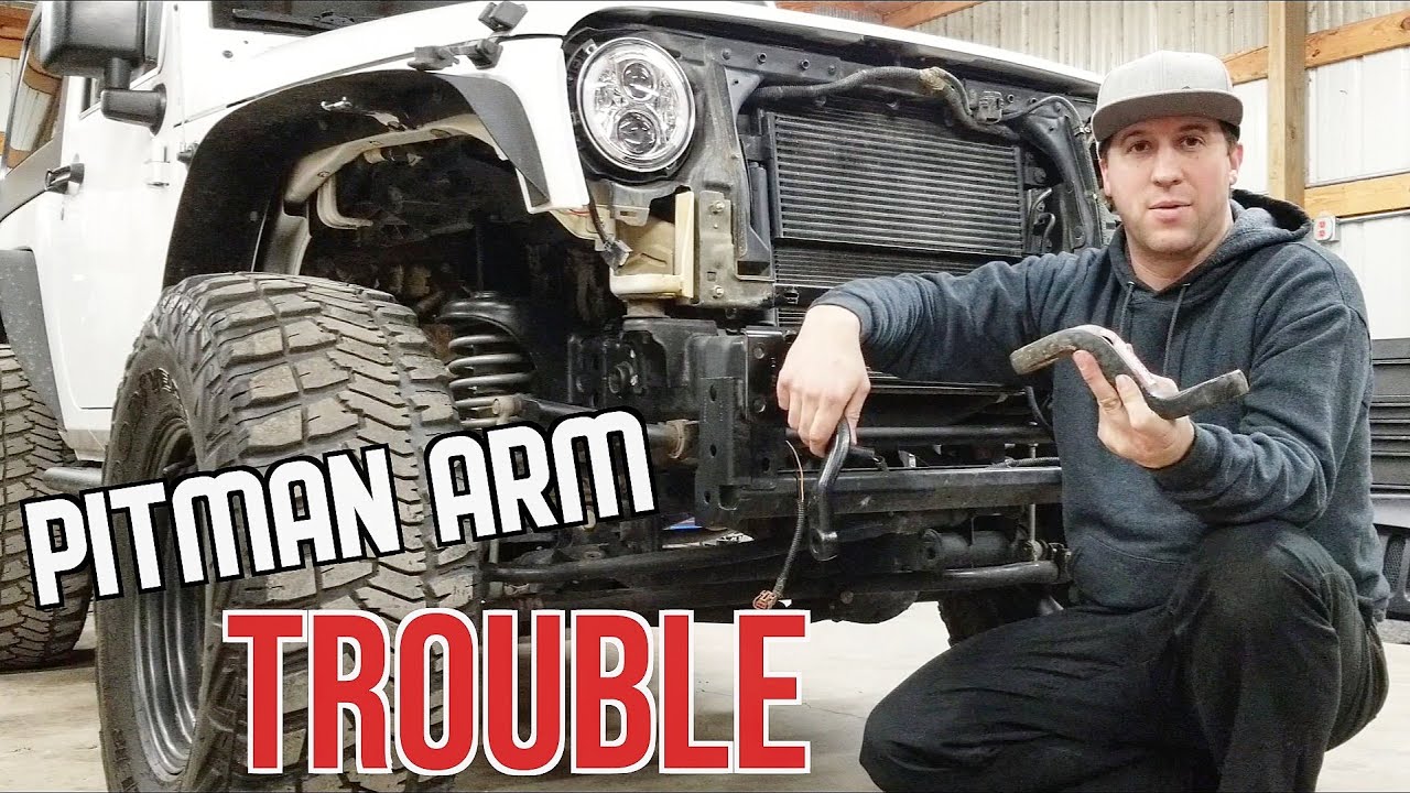 Pitman Arm Trouble - Sloppy Steering - Drop Pitman Arm - YouTube