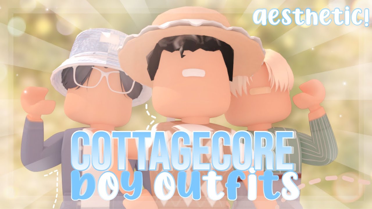 5 Aesthetic Boy Outfits Inspiration Cottagecore Honiixia Youtube - aesthetic roblox outfits cottagecore roblox avatar