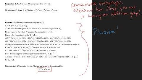 commutators and solvable groups