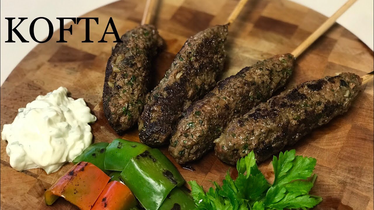 KOFTA Receta Arabe Original ?? - Pinchos de Carne Molida (#40) - YouTube