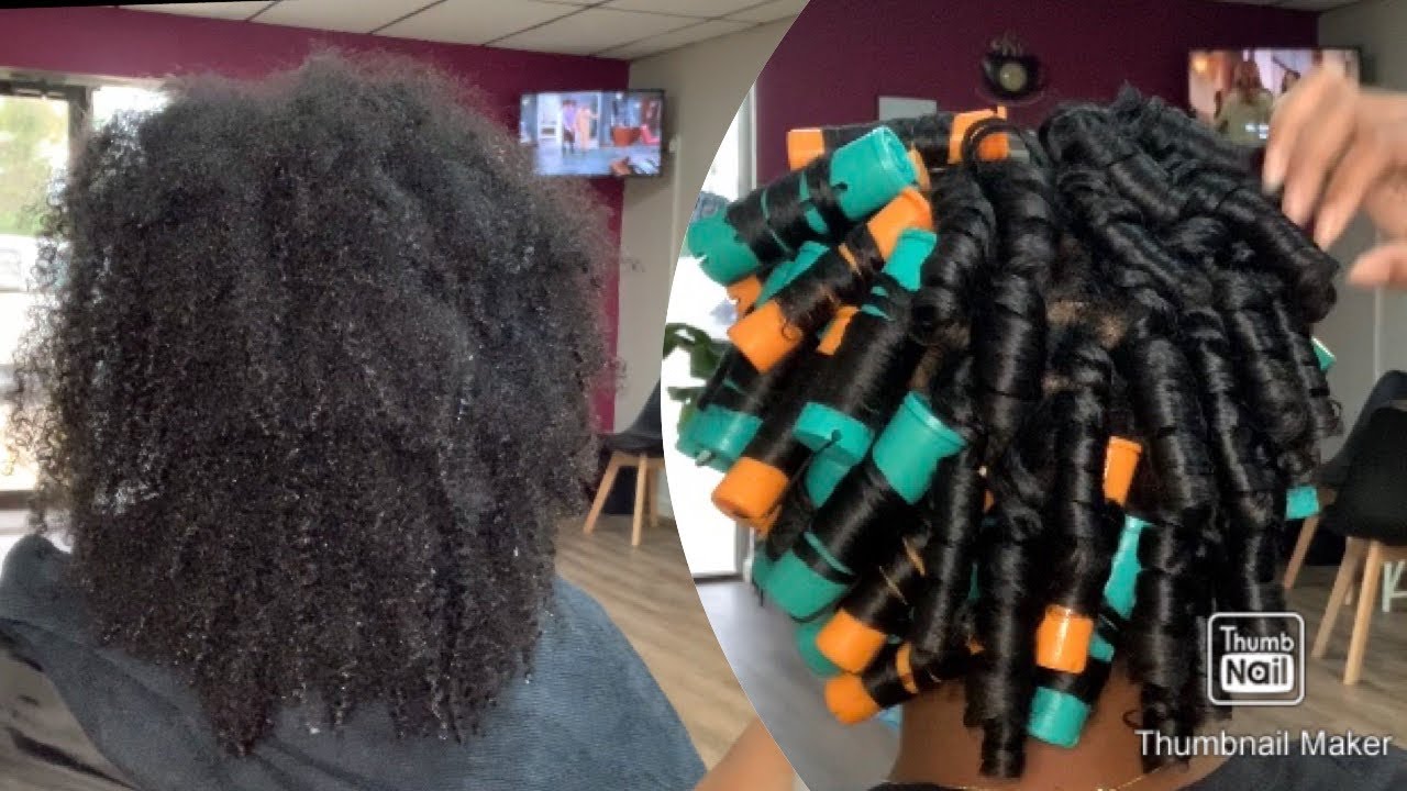 “Only one Product Did This?!”| Perm Rod Set on Natural Hair