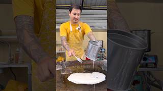 Handsome Men Cooking Crispy fried oysters - Thai Street Food