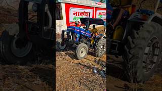 Powerful Tractor Got Stuck After Deep Ploughing 🚜😱 t #tractor #tractorking #shorts